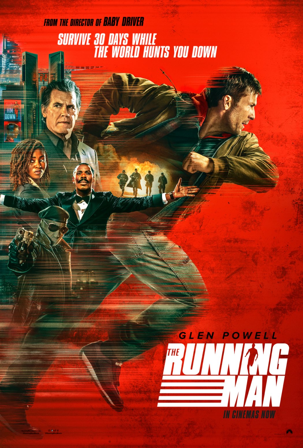 The Running Man poster